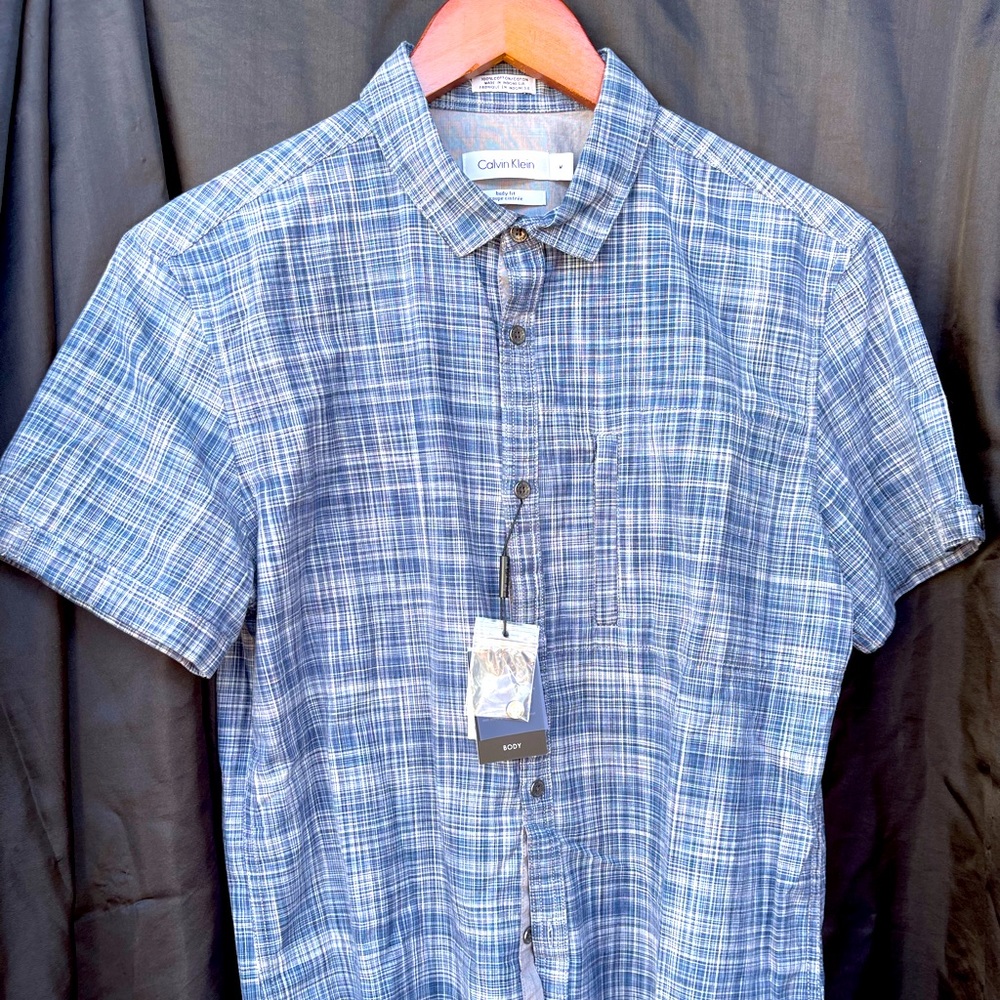 Calvin Klein short sleeve dress shirt “New”